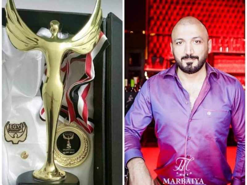 حسام الجريدلي ينال جائزة خاصة من مهرجان ” Egy fashion “