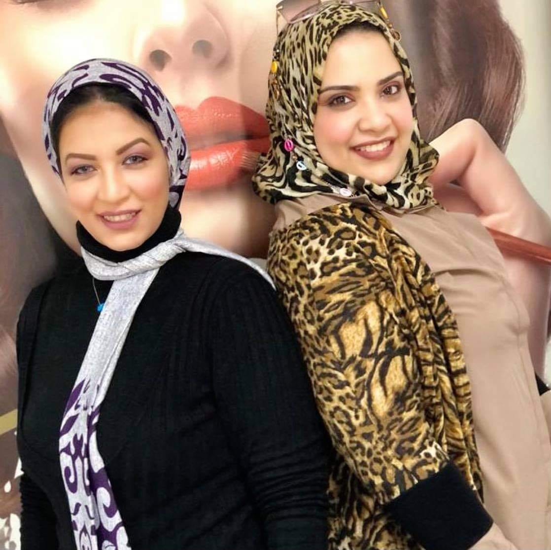 نهال نبيل وسالي عمر يفتتحان ستوديو مكياج
