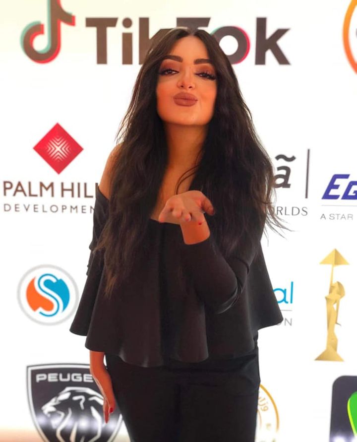إسراء عبد المجيد تتألق في فاعليات مهرجان القاهرة السينمائى