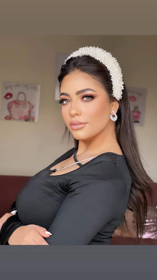 سالمين علي تتالق في احدث اطلالة بلمسة اية كامل