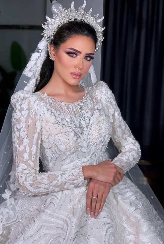 سلمى سامي تتالق في احدث اطلالة بلمسة سارة سرور