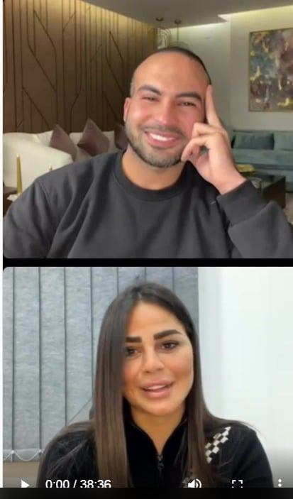 المنتجة شهد رمزي في ضيافة الانفلوينسر علي عثمان على The Talk”