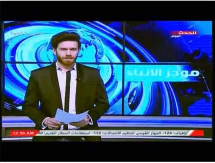 المذيع نادر مجدي يتألق مجددا في قناه الحدث