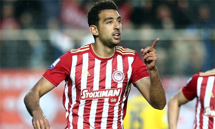 كوكا يغيب عن انتصار اولمبياكوس بالدوري الأوروبي