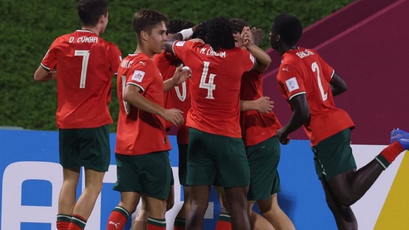 البرتغال تعبر إلى نصف نهائي كأس العالم للناشئين تحت ١٧ عام