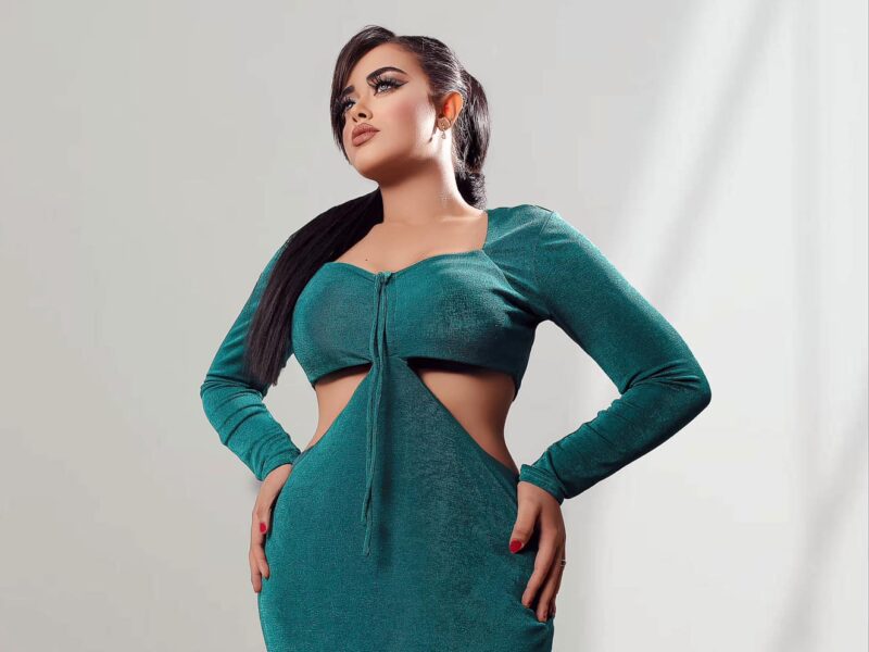 جنى تخطف الانظار بالاخضر بعدسة اسلام رمزي