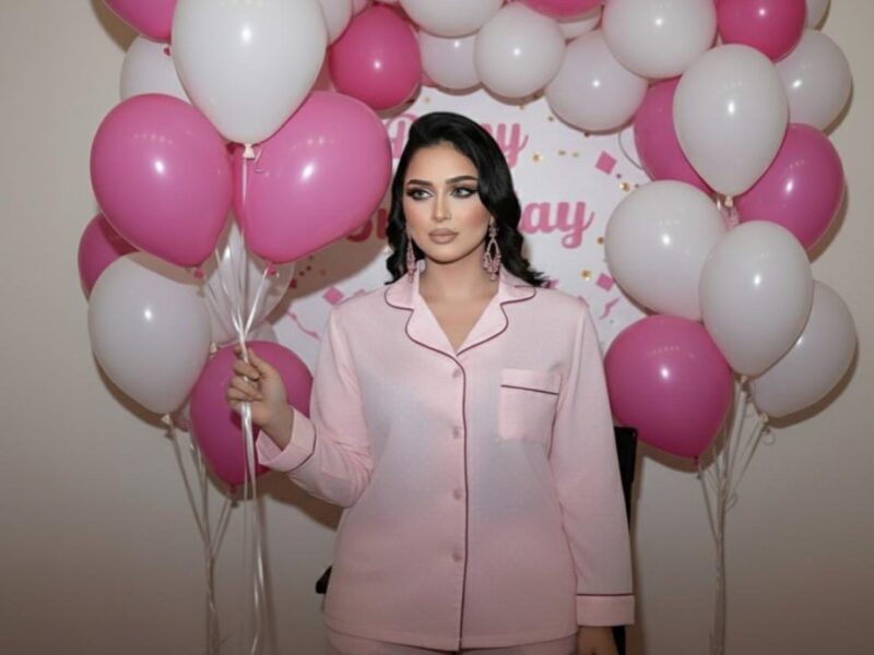 نور ابراهيم تحتغل بيوم ميلادها بجلسة تصوير قوية