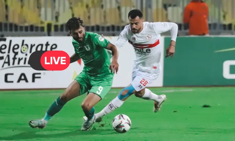 التعادل السلبي يحسم لقاء الزمالك والمصري بكأس الكونفدرالية
