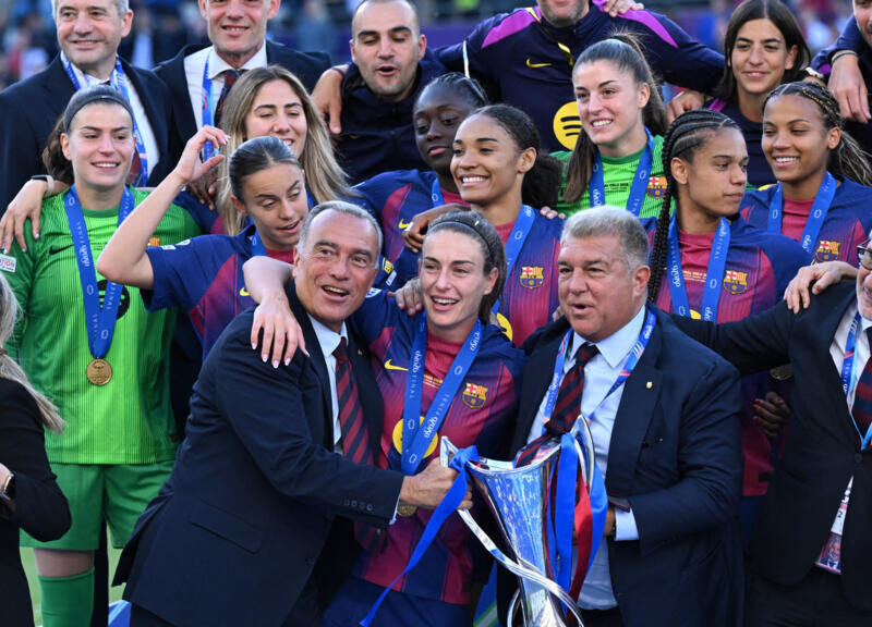 برشلونة يتوج بلقب دوري ابطال اوروبا للسيدات