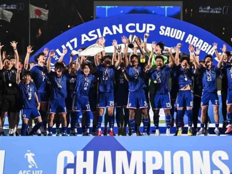 اليابان تتوج بلقب أمم آسيا للناشئين تحت ١٧ عام